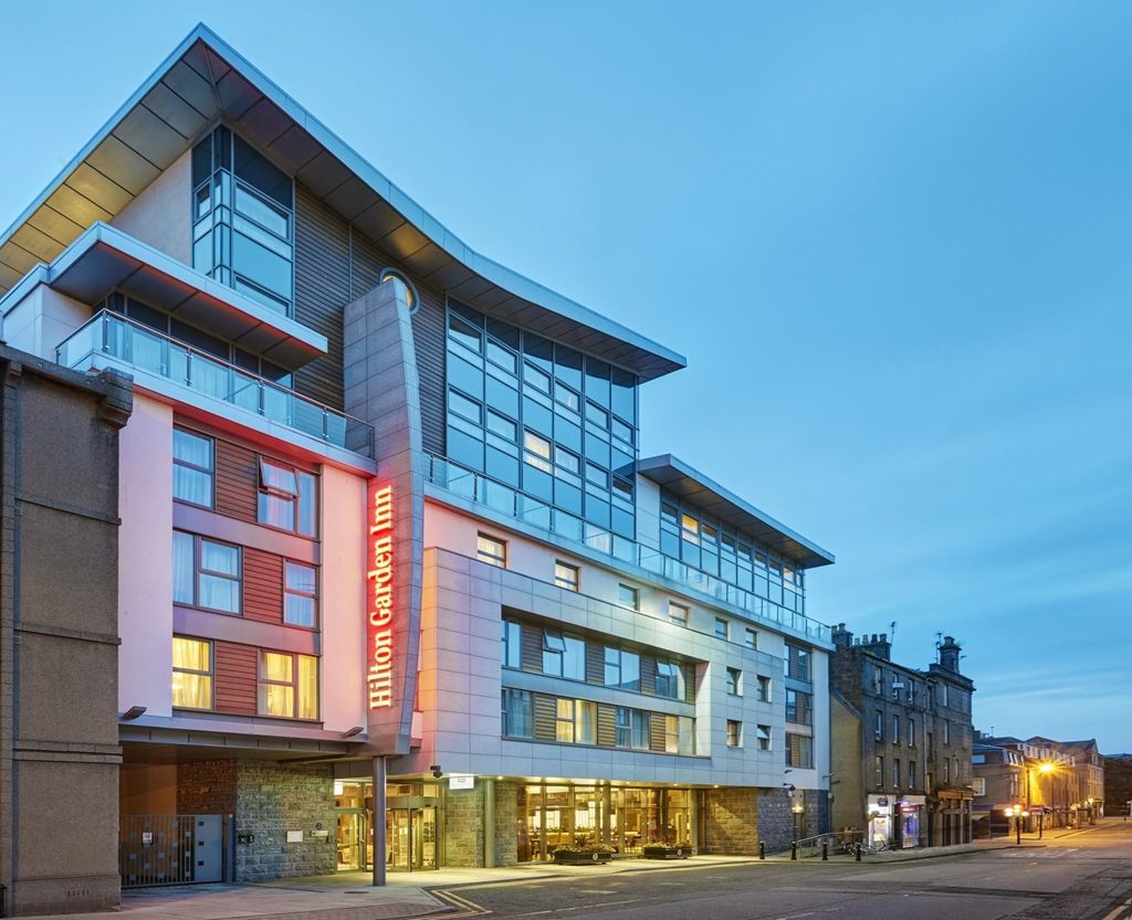 Hilton Garden Inn Aberdeen City Centre Bagian luar foto